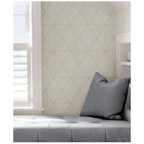 Ashley Scott Other - Lot 3- Scott Living Wallpaper NuWallpaper Self Adhesive Natural 20.5in X 18ft